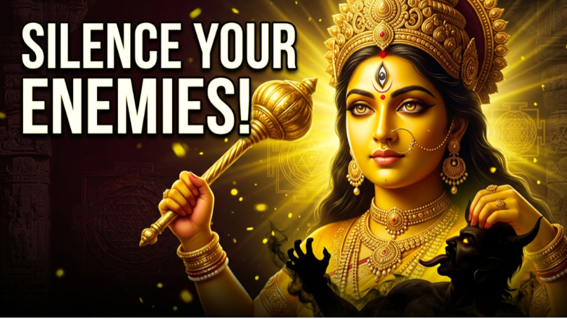 Maa Baglamukhi: The Divine Power of Enemy Destruction and Protection