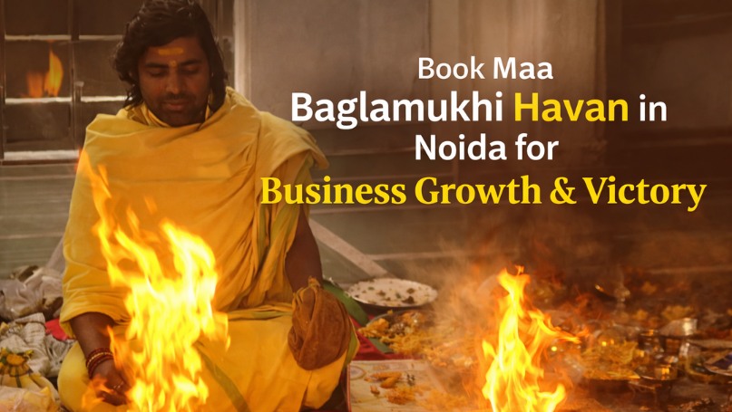 Book Maa Baglamukhi Havan in Noida for Business Growth & Victory
