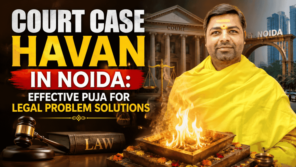 Court Case Havan in Noida: Effective Puja for Legal Problem Solutions